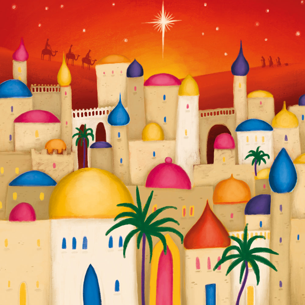 Following the Star Box of 20 Charity Christmas Cards - Bee's Emporium