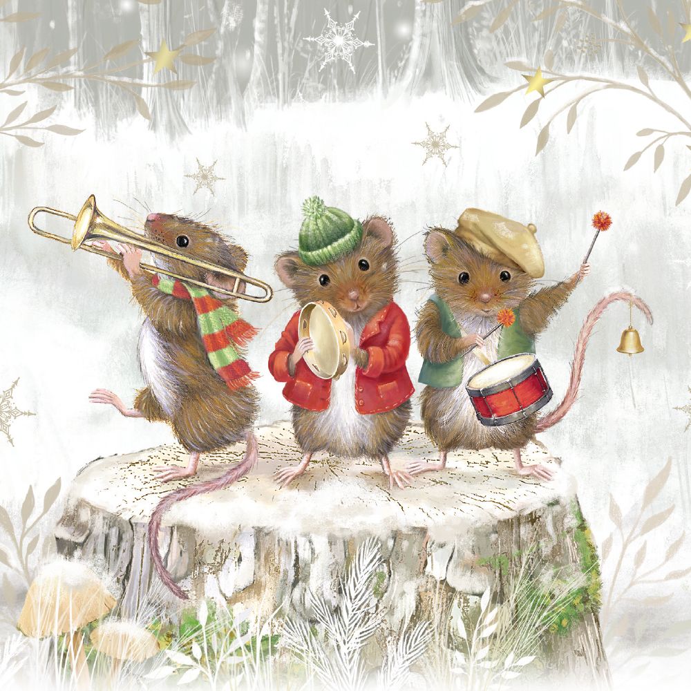Festive Forest Box of 20 Christmas Charity Cards - Bee's Emporium