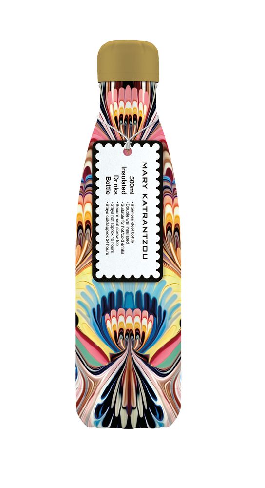 Mary Katrantzou Mirror Marble 500ml Insulated Drinks Bottle - Bee's Emporium