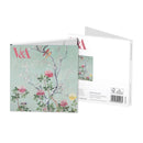 V&A Chinese Blossom Square Set of 8 Art Notecards Wallet