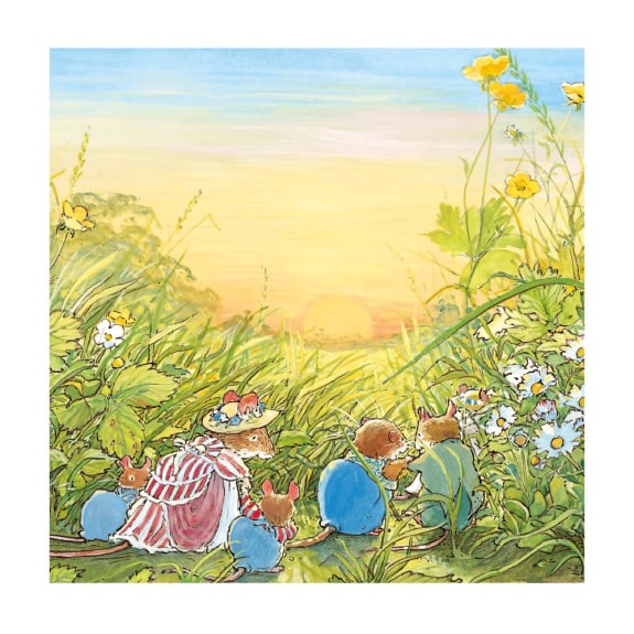 Brambly Hedge Square Set of 8 Notecards Wallet - Bee's Emporium