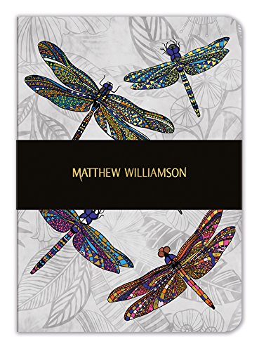 Matthew Williamson Dragonfly Dance A5 Luxury Notebook - Bee's Emporium