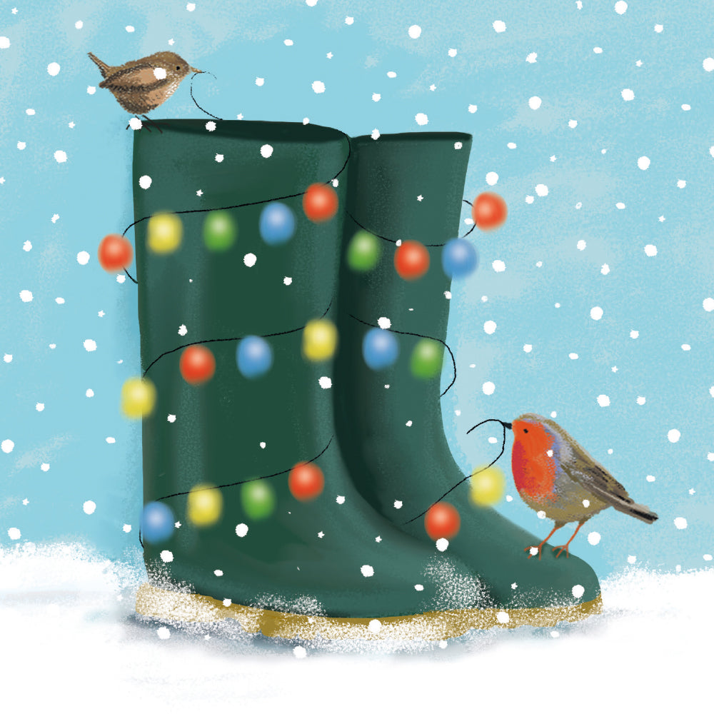 Festive Feeling Box of 20 Charity Christmas Cards - Bee's Emporium