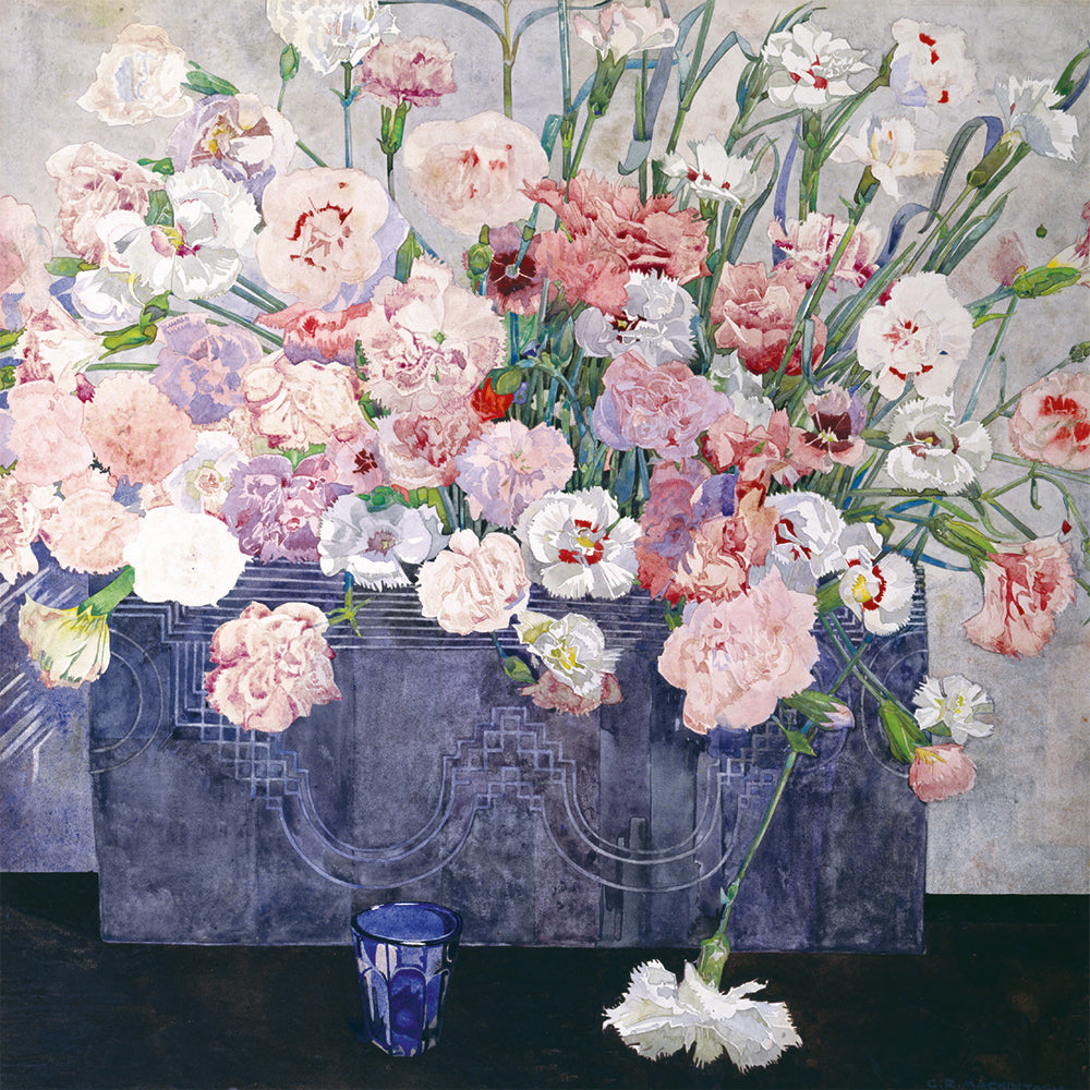 Charles Rennie Mackintosh Florals Box of 20 Notecards with Envelopes - Bee's Emporium