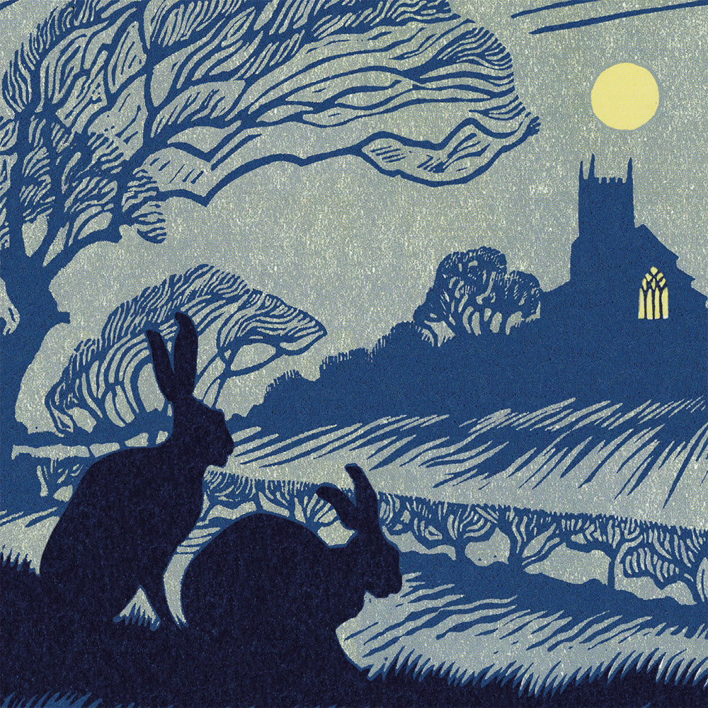 Landscape Linocuts by Robert Gillmor Box of 20 Notecards with Envelopes - Bee's Emporium