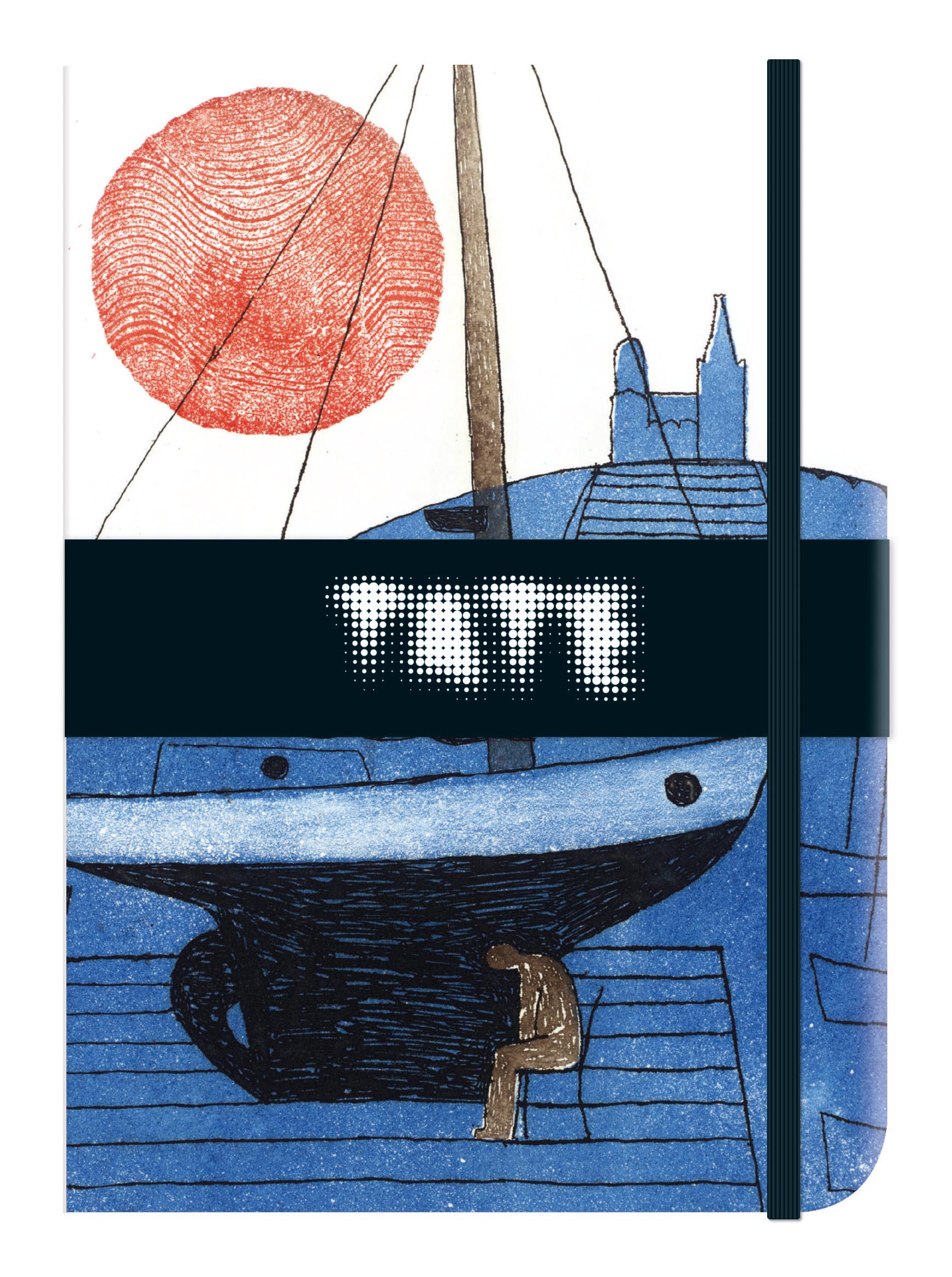 Tate Marseilles Boat Lined Journal - Bee's Emporium