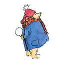 Paddington Bear With Snowball Pack of 8 Christmas Cards