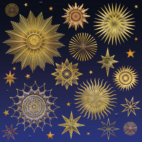 Matthew Williamson Stardust Greeting Card with White Envelope - Bee's Emporium