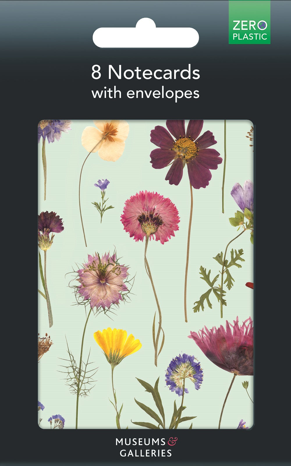 Wild Press Mint Bloom by Helen Ahpornsiri 8 Notecards & Envelopes - Bee's Emporium