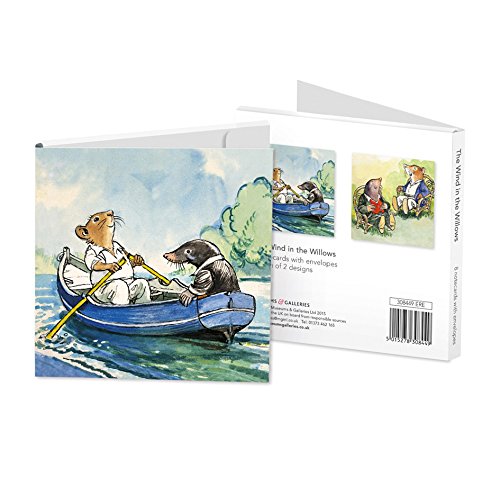 The Wind in the Willows Set of 8 Notecards Wallet - Bee's Emporium