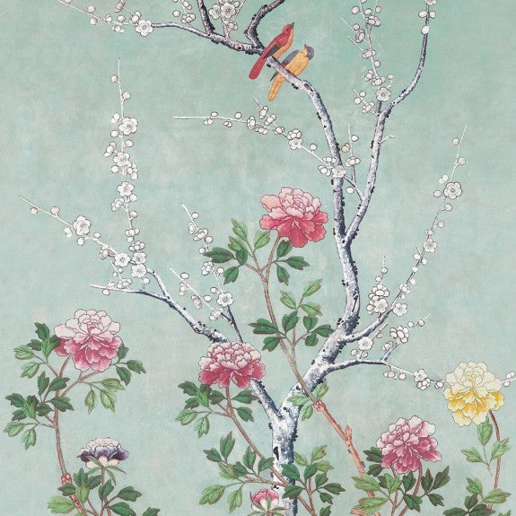 V&A Chinese Blossom 8 Square Notecards Wallet - Bee's Emporium