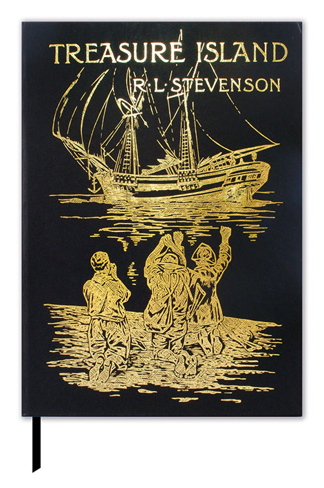 Treasure Island R.L. Stevenson Deluxe Book Cover Journal