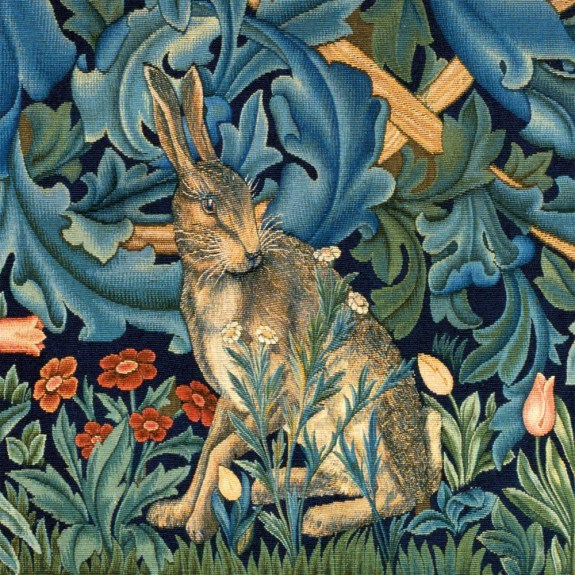 V&A Tapestry Wildlife Design 8 Square Notecard Wallet - Bee's Emporium
