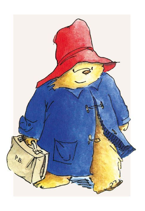 Paddington Bear 20 Mini Notecard Cube - Bee's Emporium