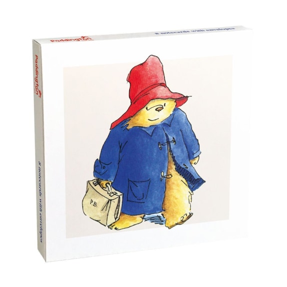 Paddington Bear 8 Square Notecards Wallet - Bee's Emporium