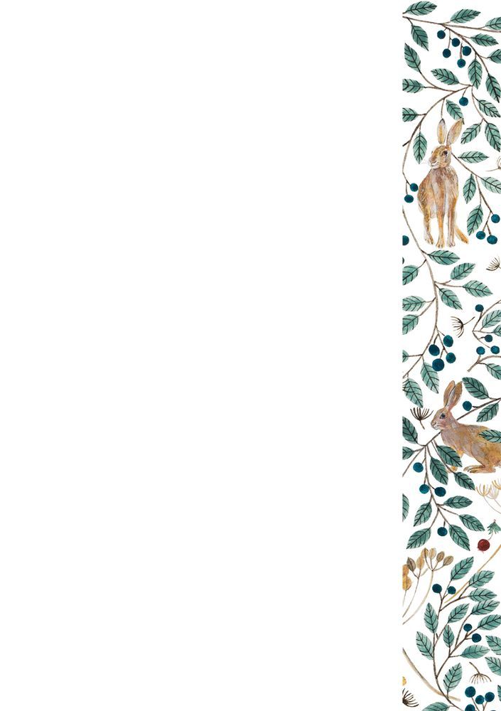 Hares and Berries Writing Set - Bee's Emporium