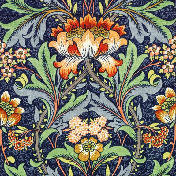 V&A Floral Arts & Crafts 8 Square Notecards Wallet - Bee's Emporium