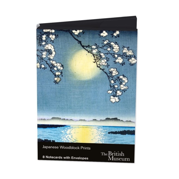 The British Museum - Japanese Woodblock Prints 8 Rectangle Notecards Wallet - Bee's Emporium