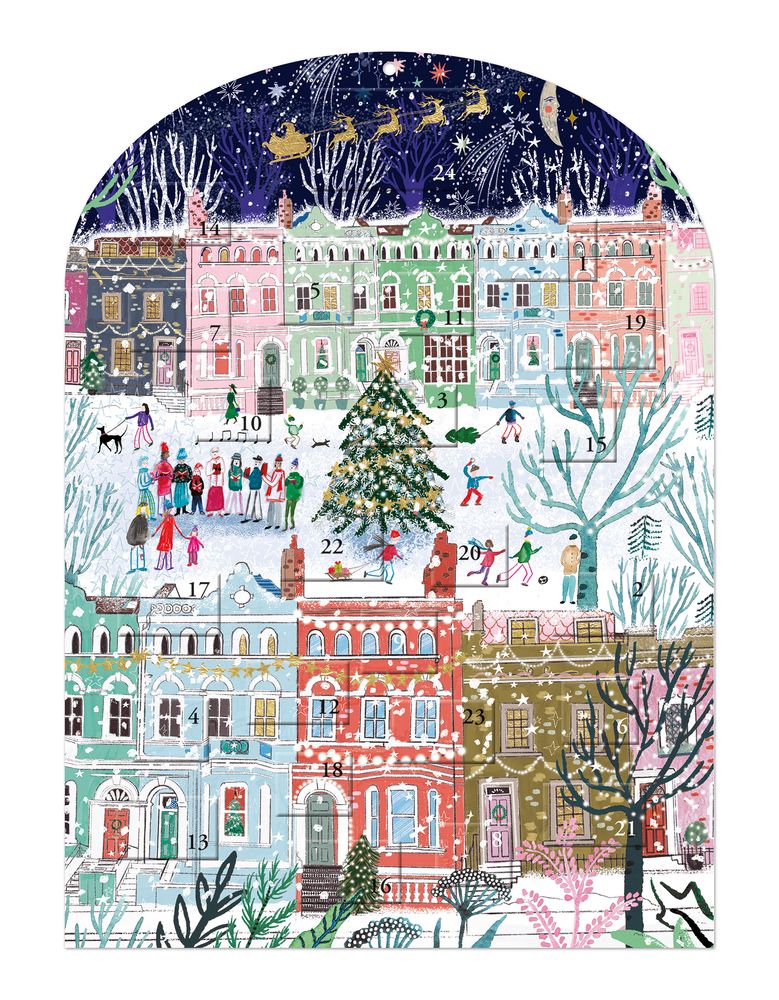 Winter in Notting Hill by Emma Frances Grant Advent Calendar - Bee's Emporium