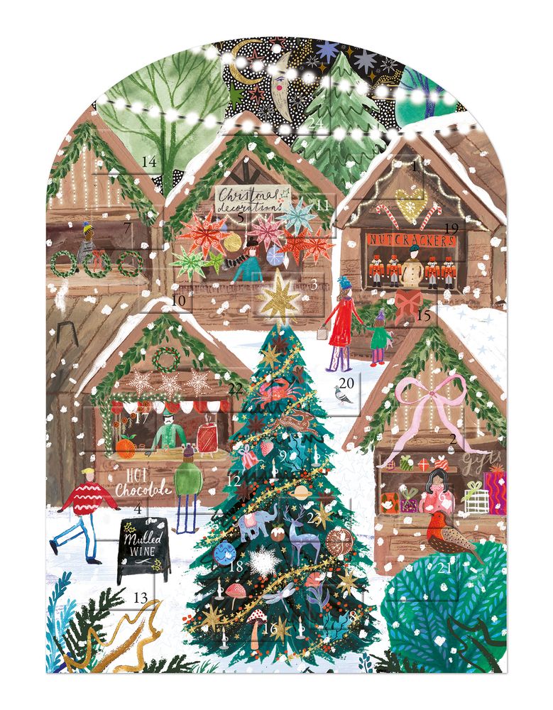 Christmas Markets by Emma Frances Grant Advent Calendar - Bee's Emporium