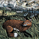 Angela Harding Morston Fox Blank Greeting Card with Envelope - Bee's Emporium