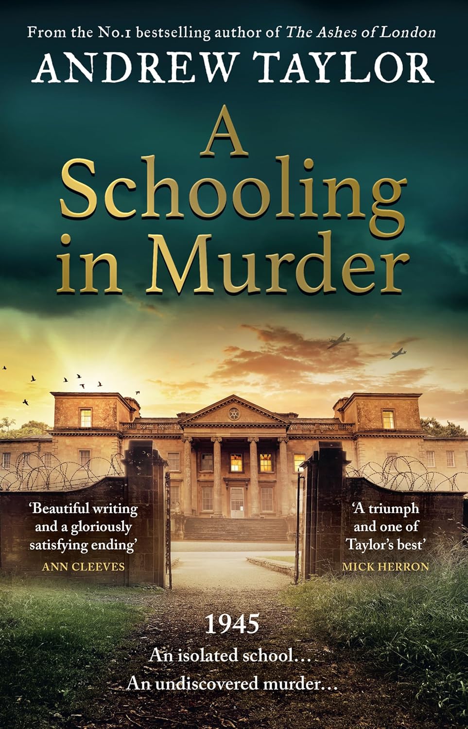 A Schooling in Murder by Andrew Taylor (Hardcover)