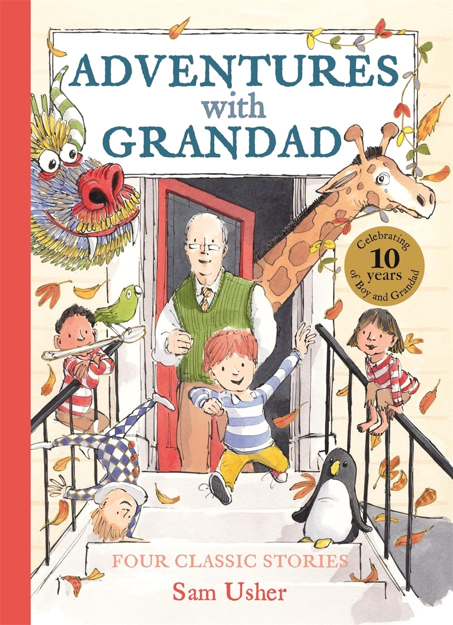 Adventures with Grandad: Four Classic Stories by Sam Usher (Hardcover) - Bee's Emporium