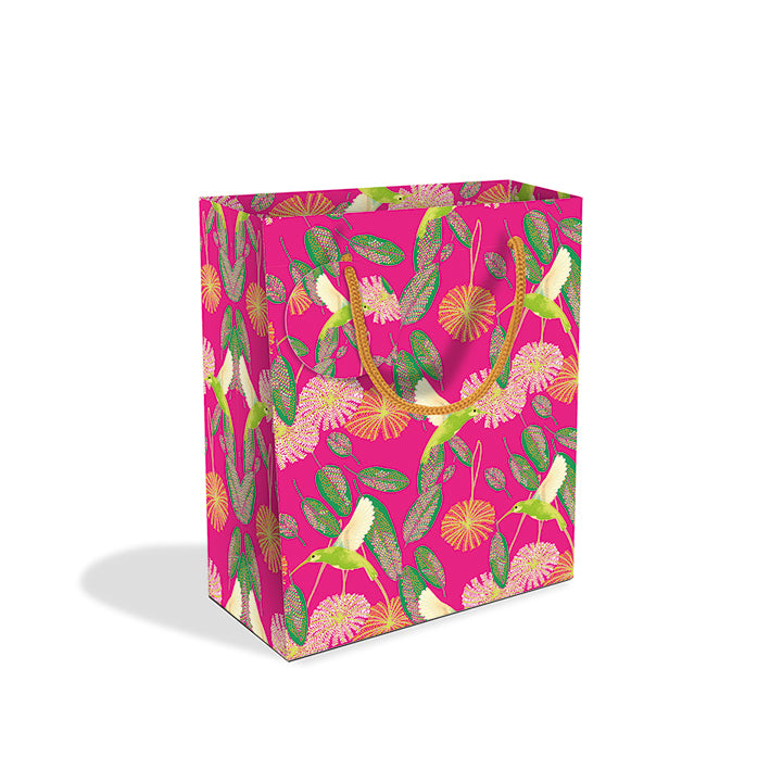 Matthew Williamson Hummingbirds Medium Gift Bag with Tag