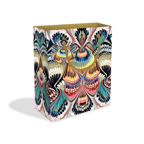 Mary Katrantzou Mirror Marble Medium Gift Bag with Tag