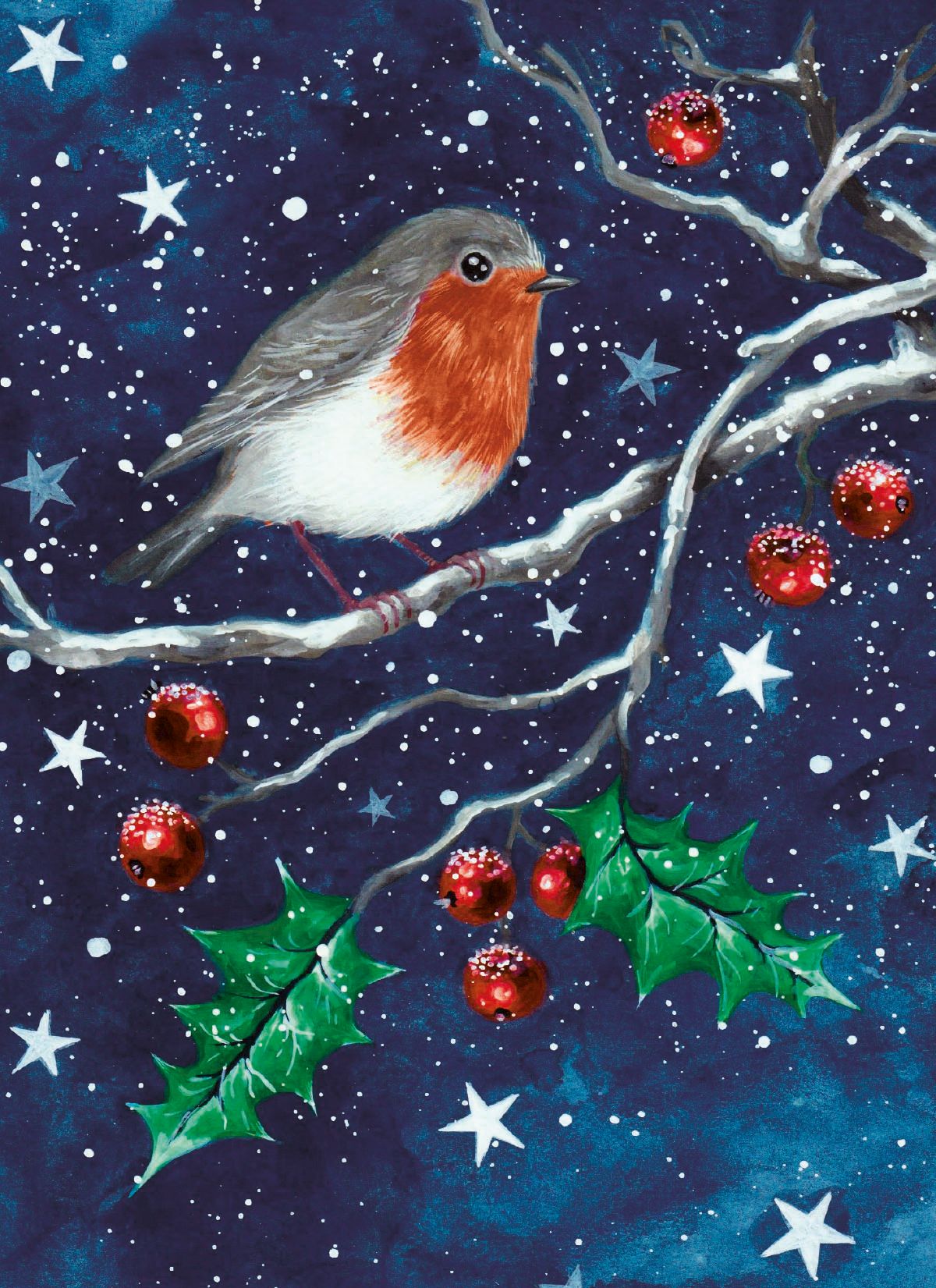 Little Robin by Annabel Spenceley Pack of 8 Charity Christmas Cards