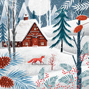 Christmas Cabin by Jo Parry Pack of 8 Charity Christmas Cards