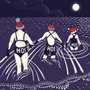 Festive Dip by Mandy J Tait Pack of 8 Charity Christmas Cards