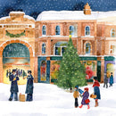 Late Night Shopping by Vicky Booth Pack of 5 Charity Christmas Cards