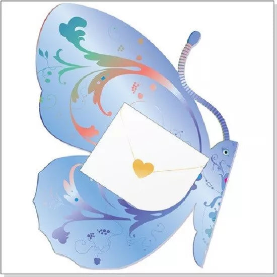 Skye Butterfly 3D Greeting Card with Envelope