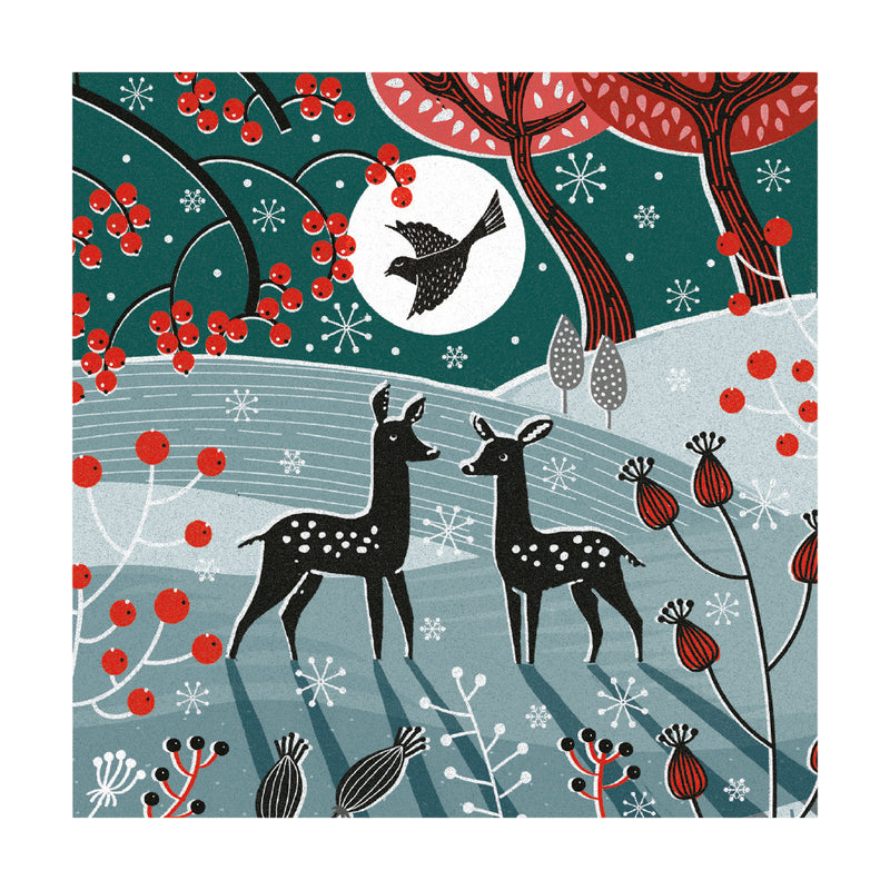 Woodland Winter by Jo Parry Pack of 8 Christmas Cards