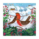 Hedgerow Robins by Bex Parkin Pack of 8 Christmas Cards