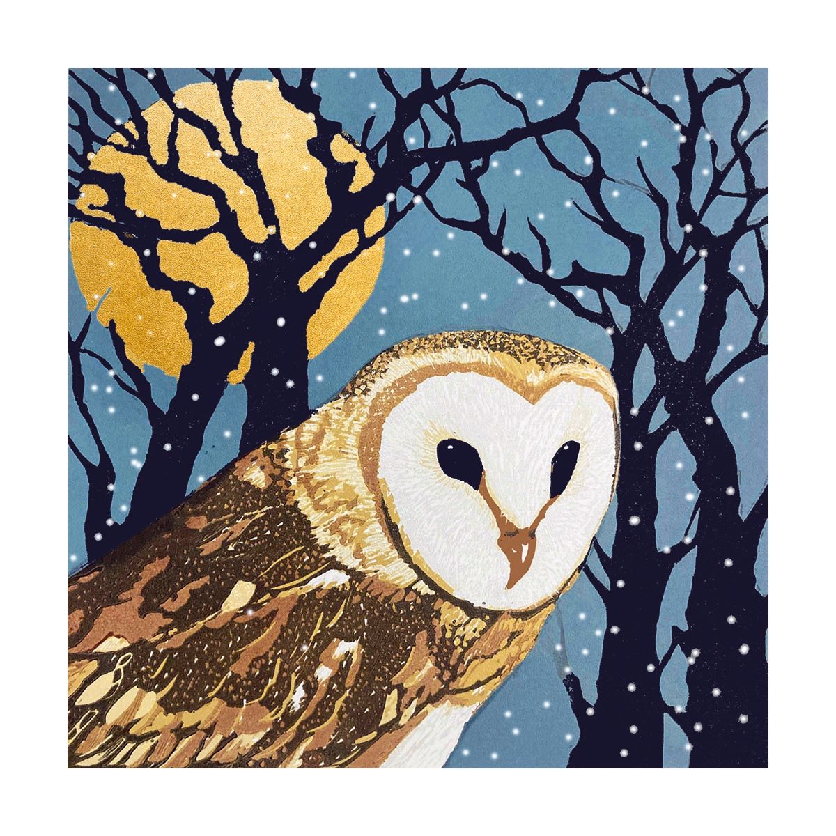 Full Moon by Sue Welfare Pack of 8 Christmas Cards
