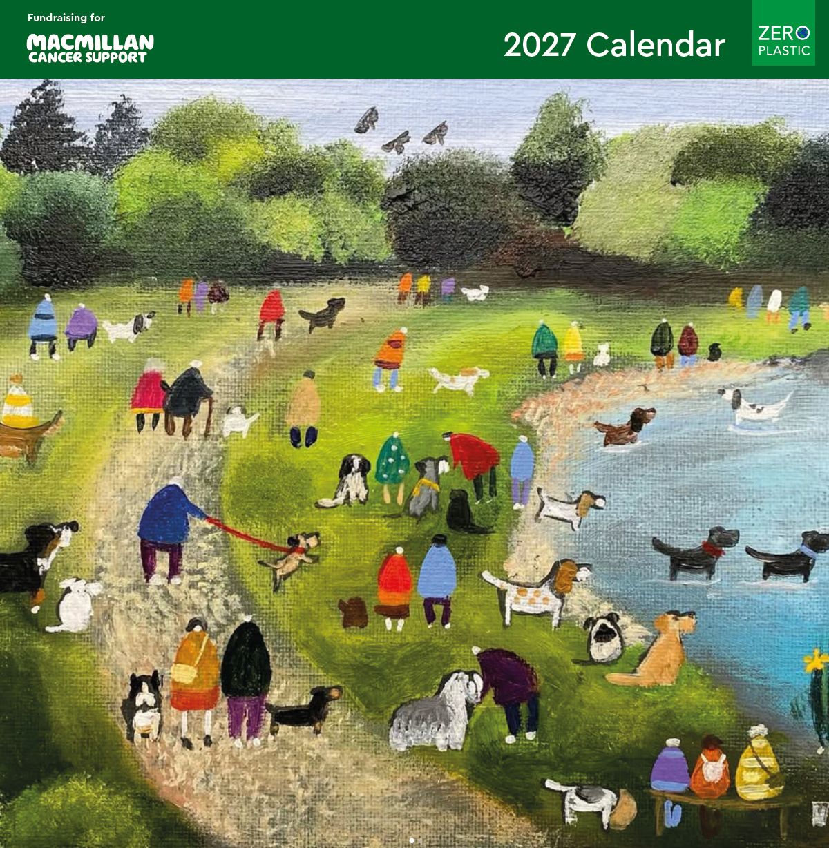 Louise Rawlings Macmillan Cancer Support Charity 2027 Square Wall Calendar