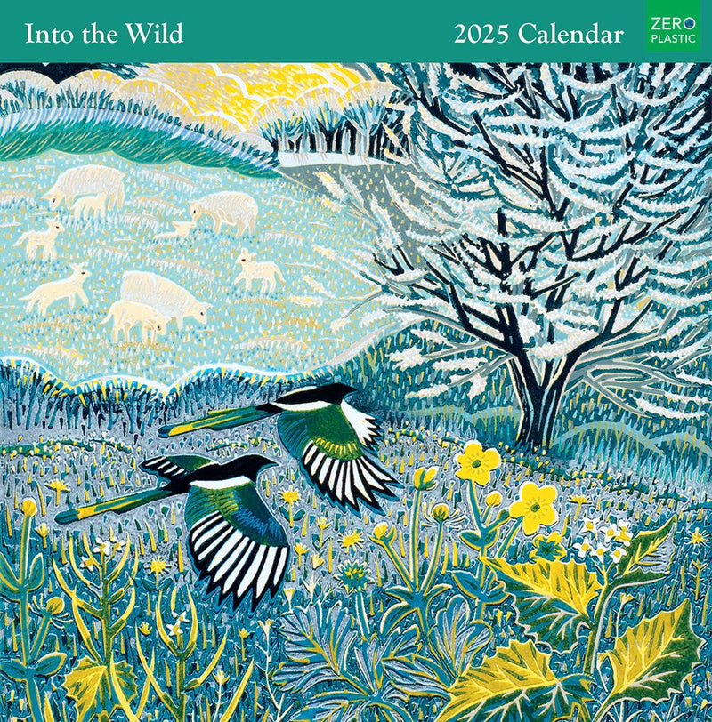 Annie Soudain Into the Wild 2025 Square Wall Calendar