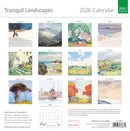 V&A Tranquil Landscapes 2026 Square Wall Calendar