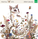 Wild Press by Helen Ahpornsiri 2026 Square Wall Calendar