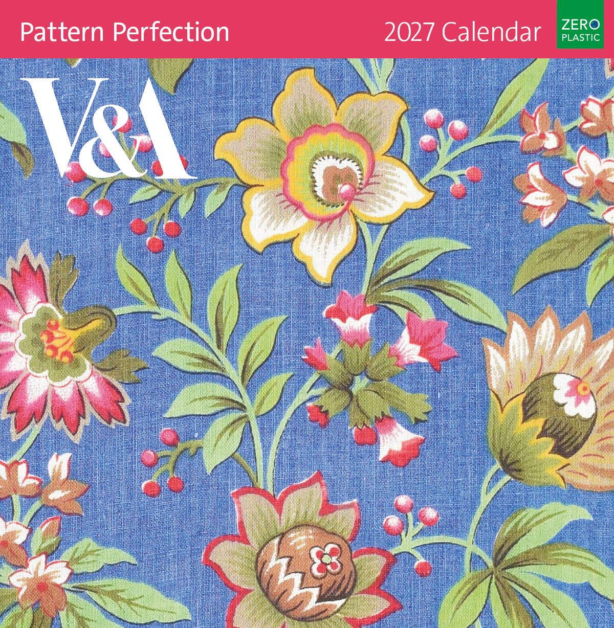 V&A Pattern Perfection 2027 Square Wall Calendar