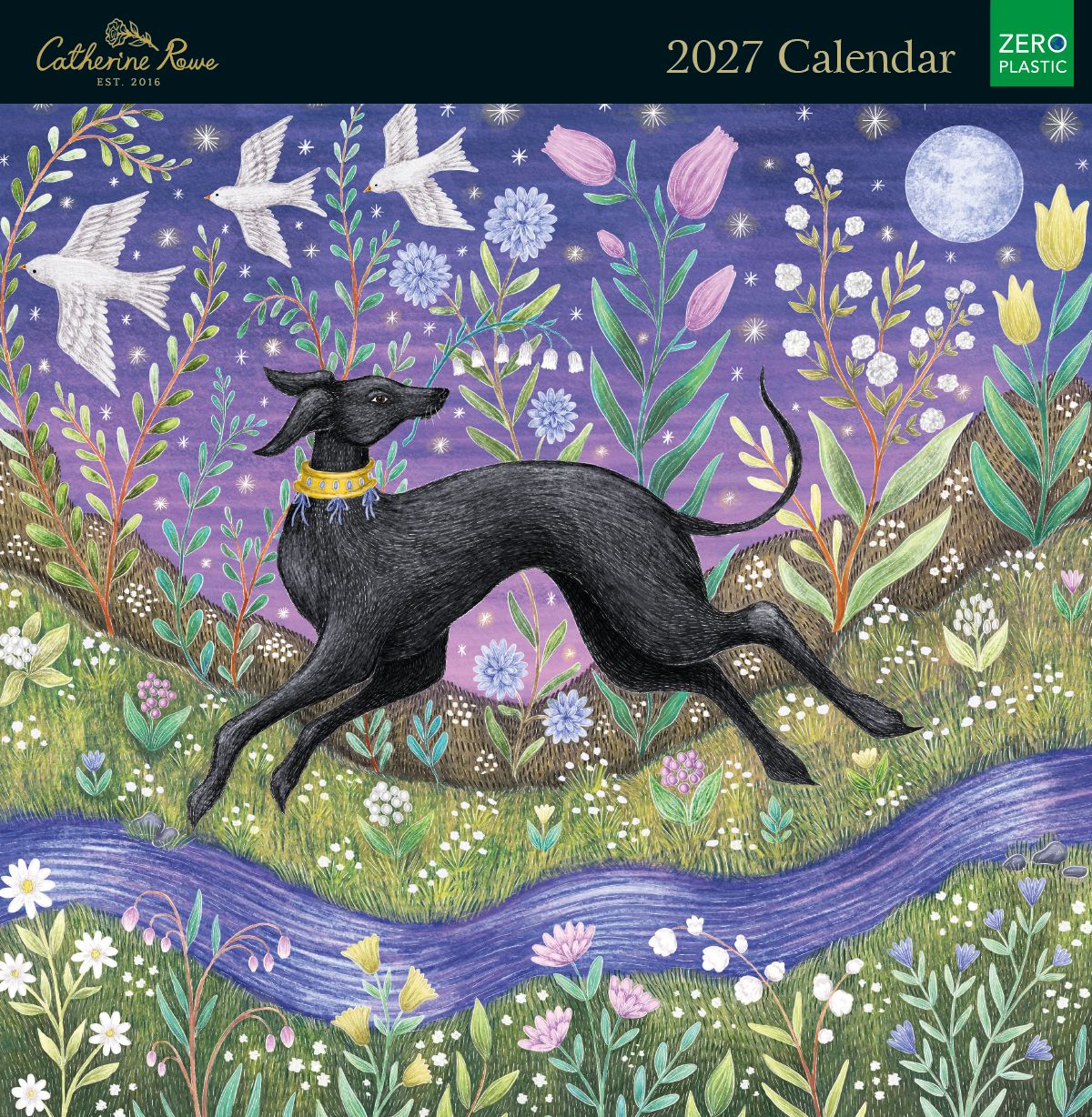 Catherine Rowe 2027 Square Wall Calendar