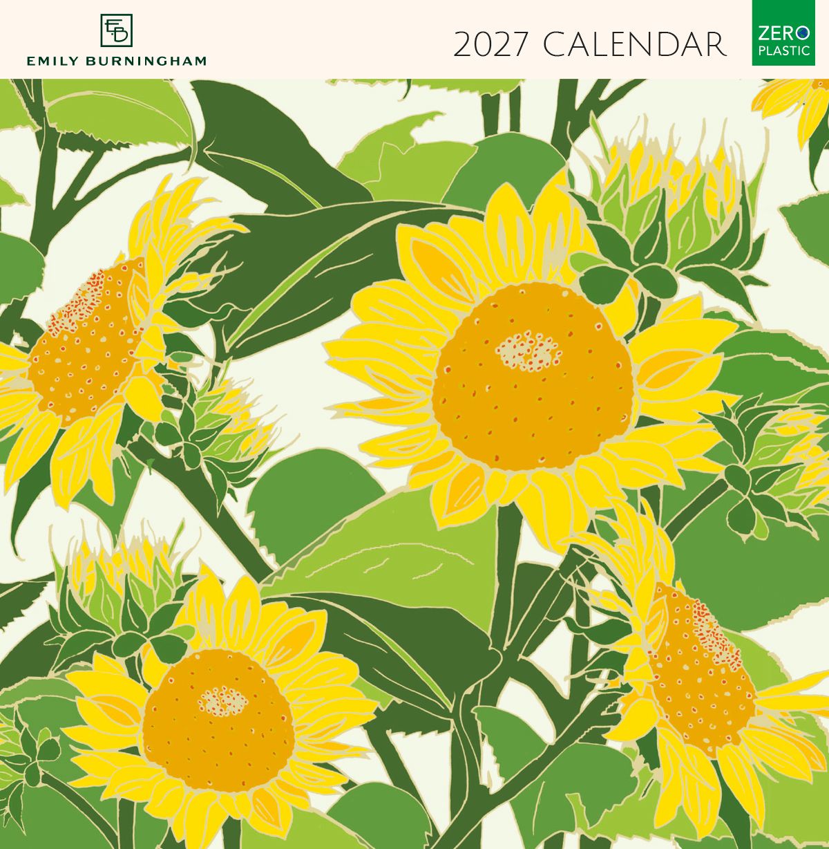 Emily Burningham 2027 Square Wall Calendar