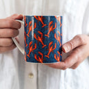Catherine Rowe Lobsters Fine Bone China Mug