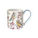 Wild Press by Helen Ahpornsiri Blue Tits and Blossom Fine Bone China Mug