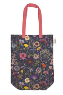 Wild Press Purple Meadow by Helen Ahpornsiri Organic Cotton Tote Bag - Bee's Emporium