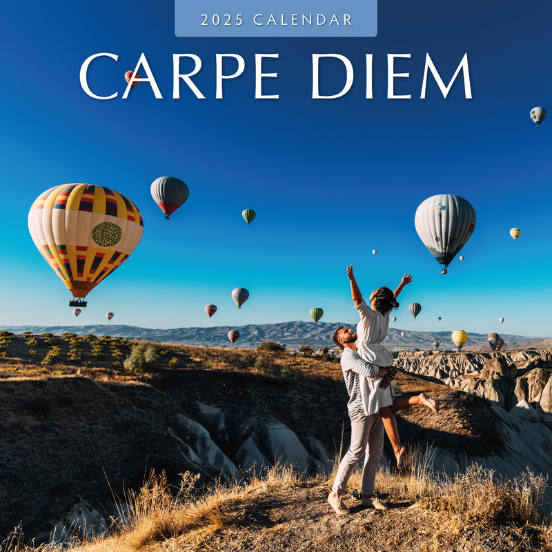 Carpe Diem 2024 Square Wall Calendar