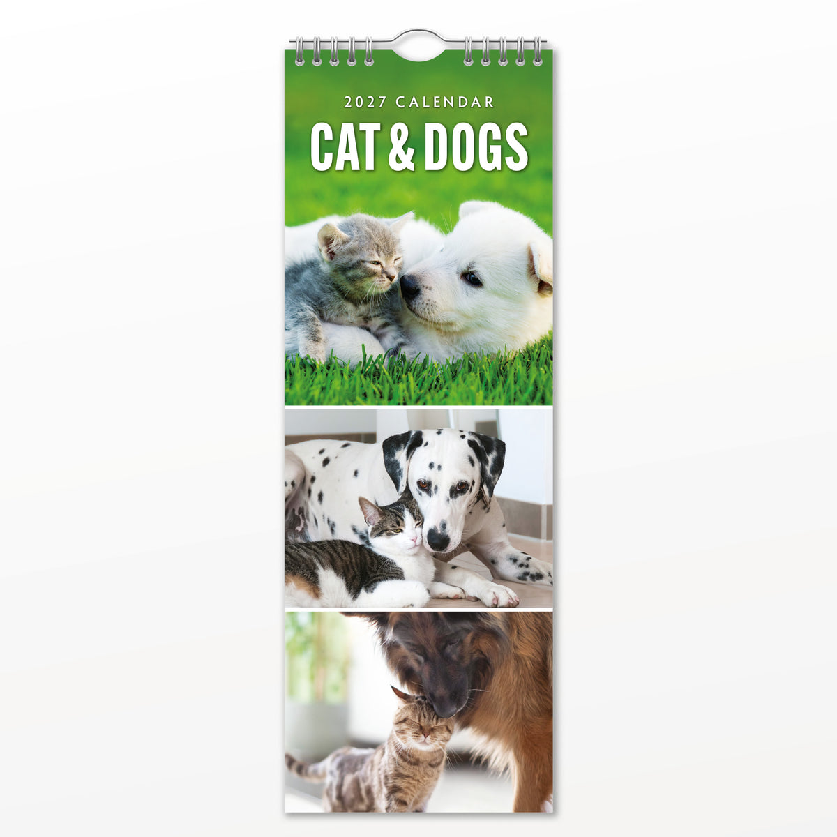 Cats & Dogs 2027 Slim Wall Calendar