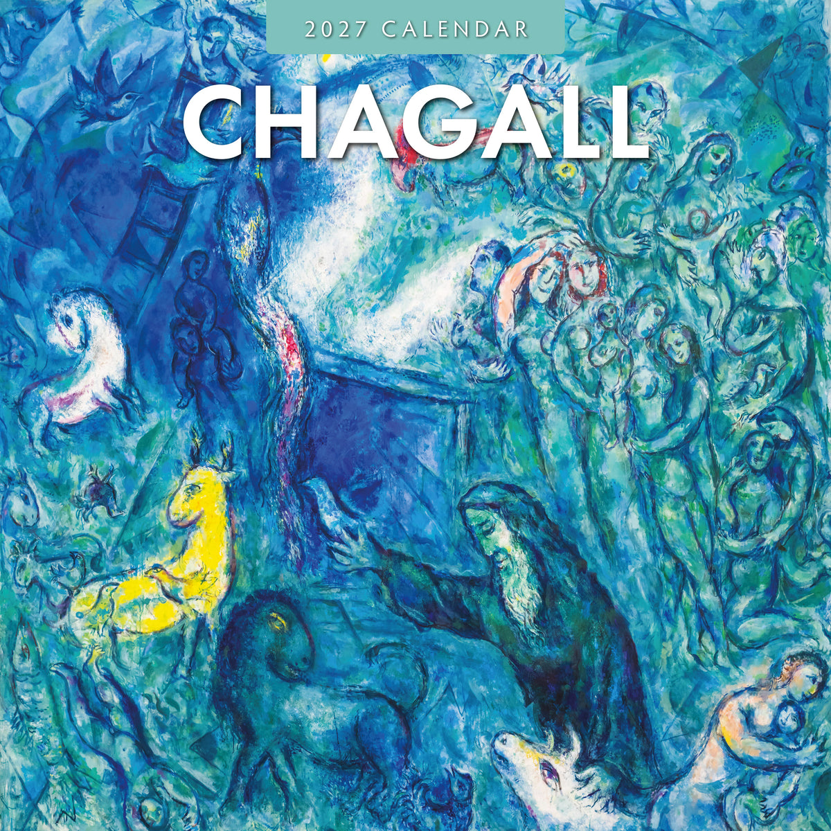 Chagall 2027 Square Wall Calendar